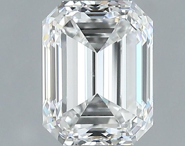 0.71ct Emerald F VS2 Natural Diamond
