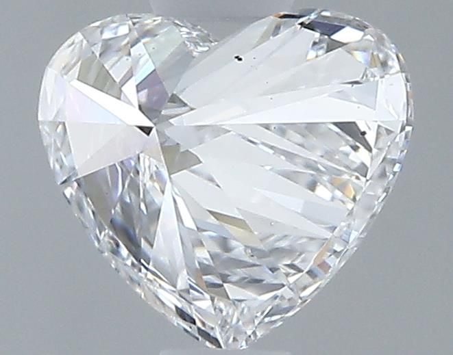 0.7ct Heart D SI1 Natural Diamond