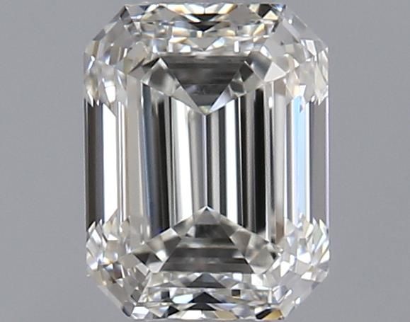 0.7ct Emerald J IF Natural Diamond