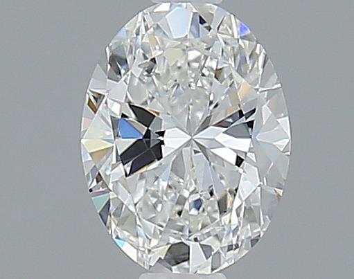 0.7ct Oval F VVS1 Natural Diamond