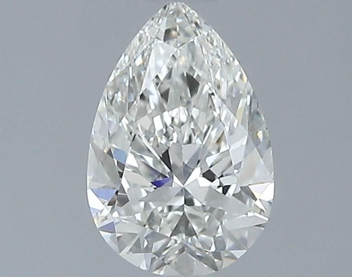 0.52ct Pear H IF Natural Diamond
