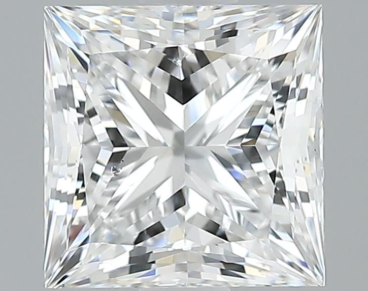 1.7ct Princess E SI1 Natural Diamond