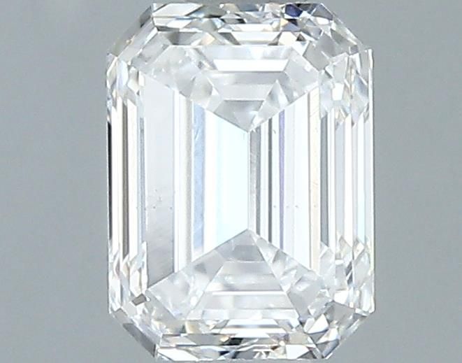 0.71ct Emerald F VS2 Natural Diamond
