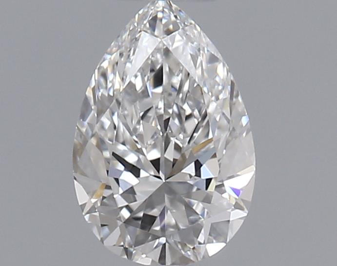 0.5ct Pear F IF Natural Diamond