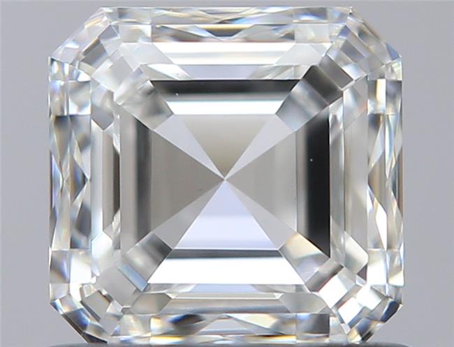 0.91ct Asscher H VS1 Natural Diamond