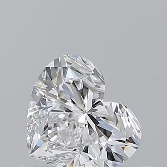 0.5ct Heart D VVS2 Natural Diamond