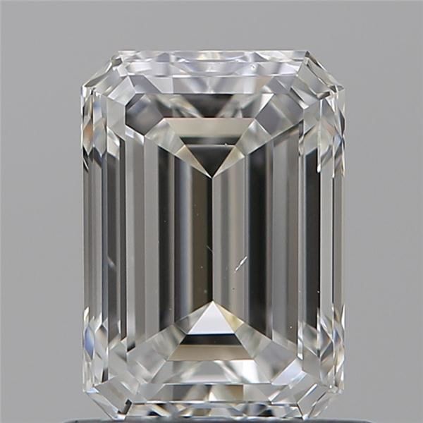 0.9ct Emerald G VS2 Natural Diamond