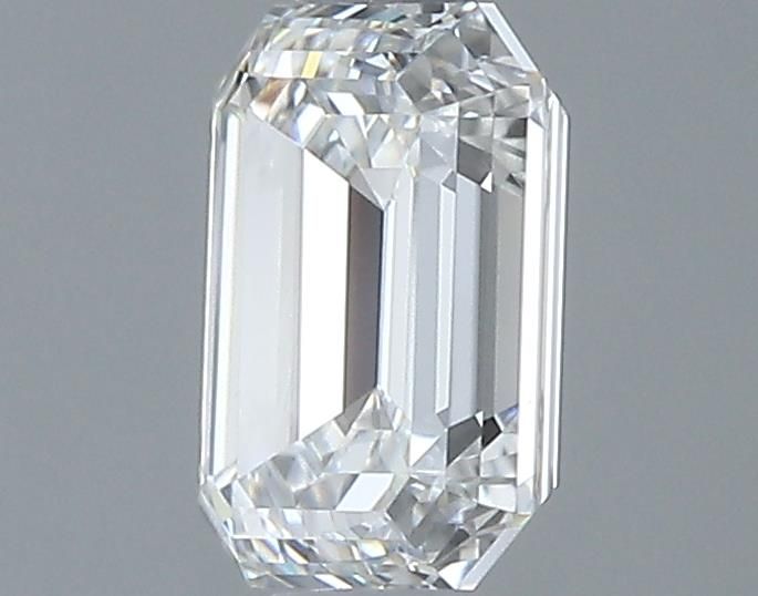 0.9ct Emerald F VS2 Natural Diamond