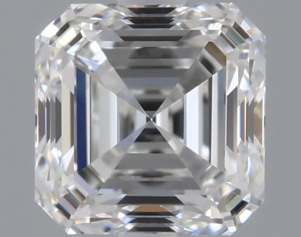 0.7ct Asscher H IF Natural Diamond