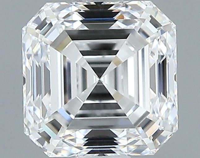 1ct Asscher D VVS2 Natural Diamond