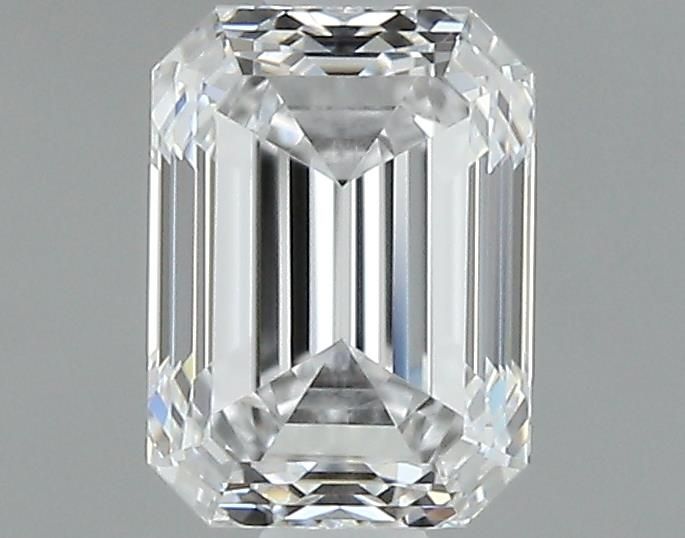 0.7ct Emerald D VVS1 Natural Diamond