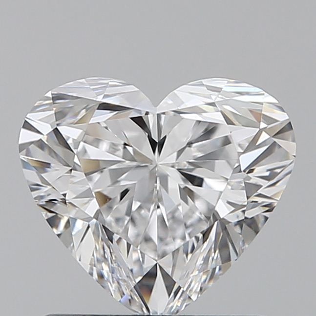 0.91ct Heart D VVS2 Natural Diamond