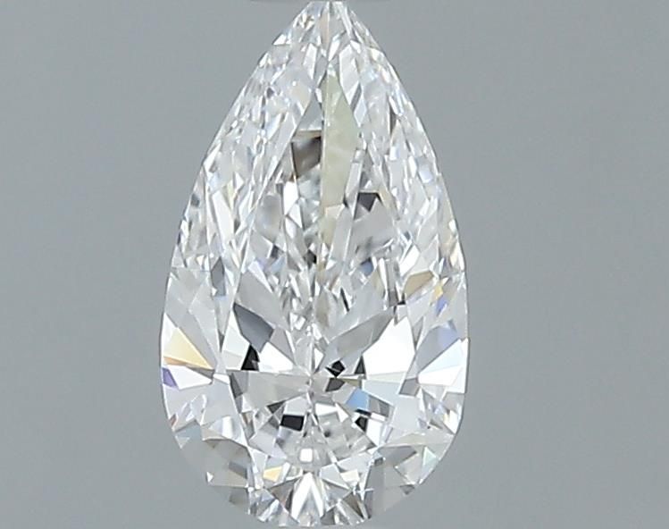 0.53ct Pear D VVS1 Natural Diamond