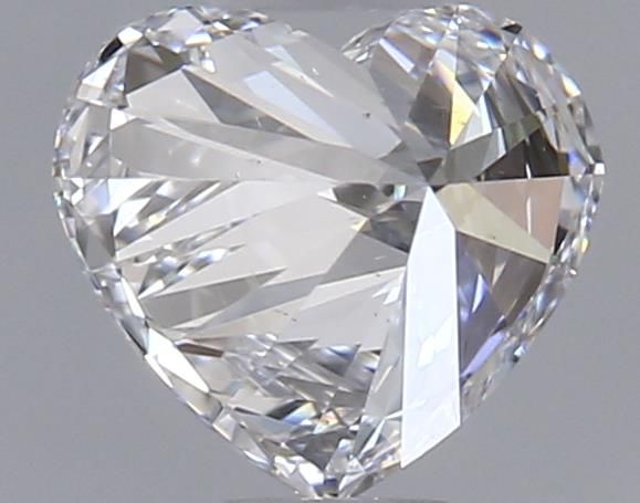 0.7ct Heart D VS2 Natural Diamond