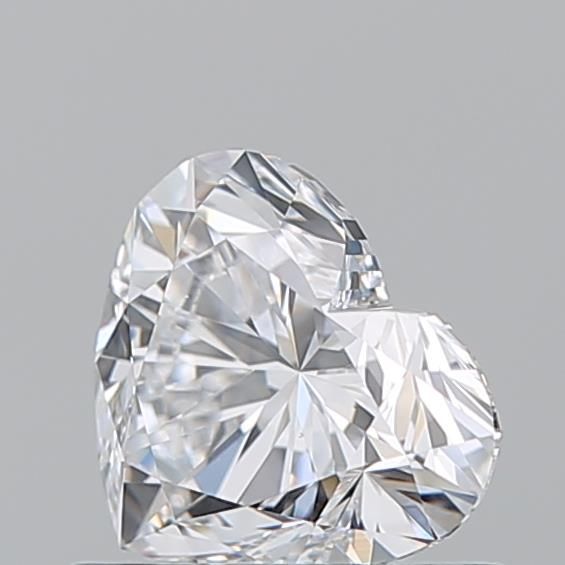 0.7ct Heart D VS2 Natural Diamond