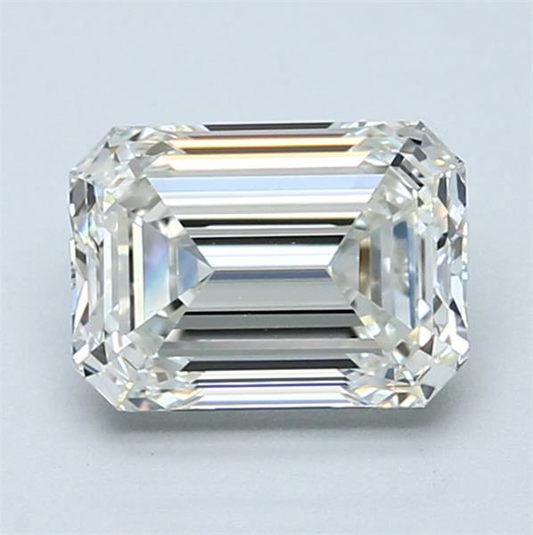 2.01ct Emerald J VVS1 Natural Diamond