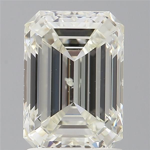 1.67ct Emerald J SI2 Natural Diamond