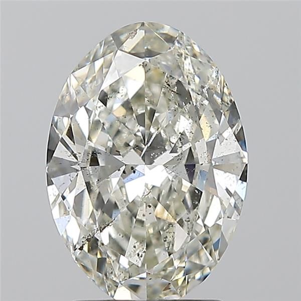 2.01ct Oval J SI2 Natural Diamond