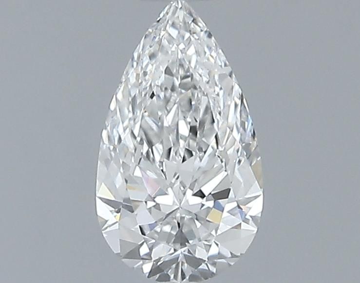 0.5ct Pear F IF Natural Diamond