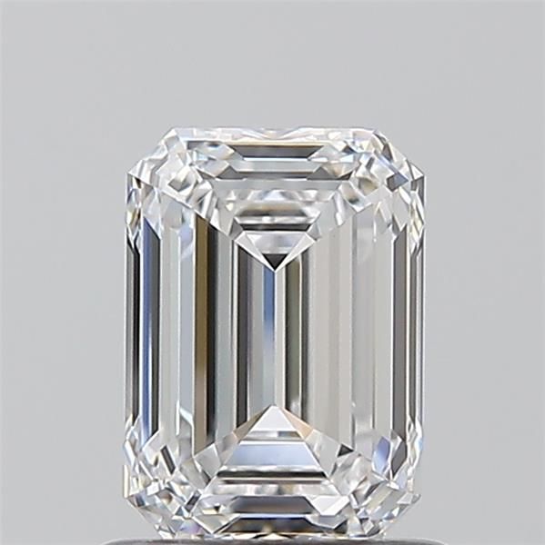 1ct Emerald D VVS2 Natural Diamond