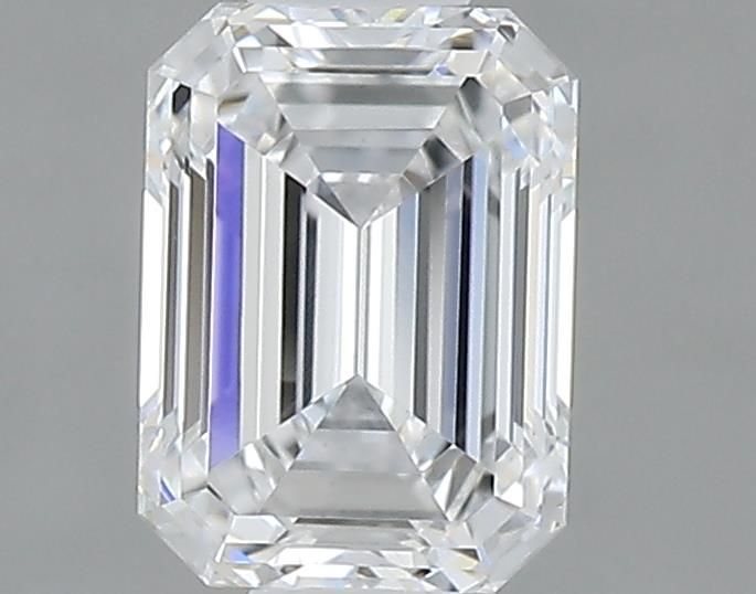 0.63ct Emerald D IF Natural Diamond