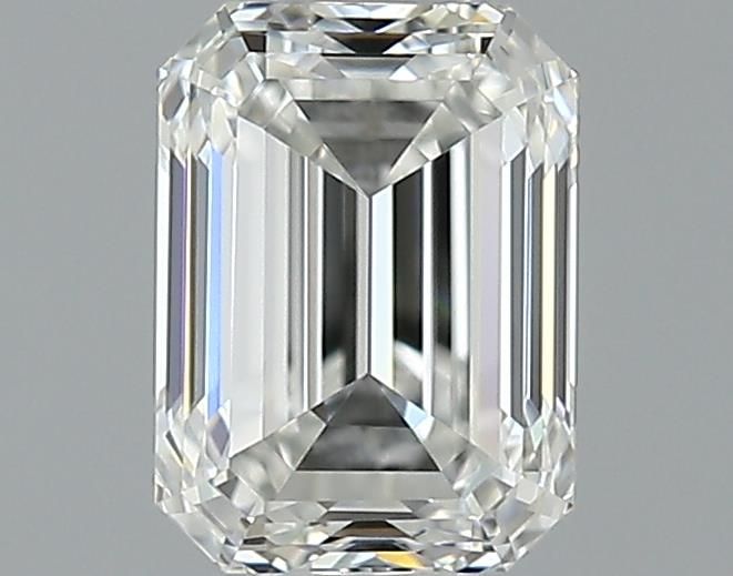 0.53ct Emerald H IF Natural Diamond