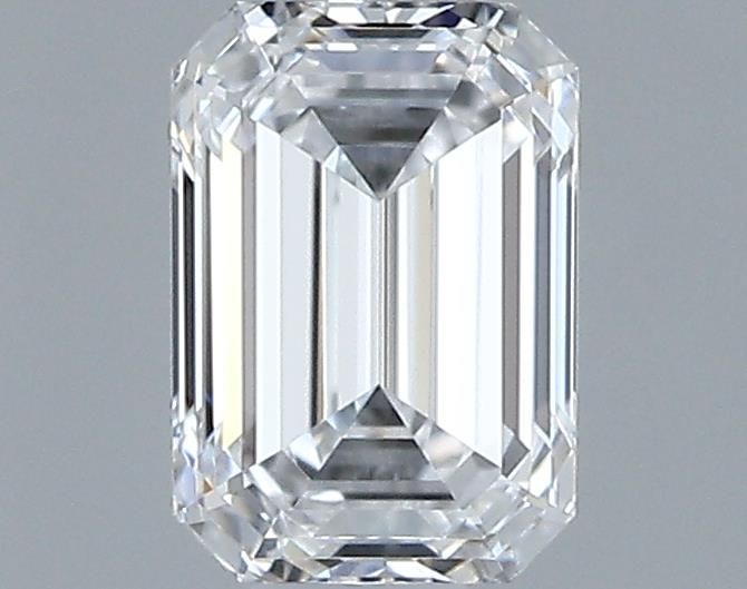 0.5ct Emerald D VVS2 Natural Diamond