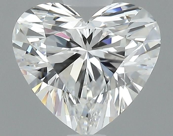 0.73ct Heart F VVS1 Natural Diamond
