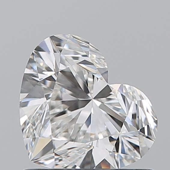 0.9ct Heart F VS1 Natural Diamond