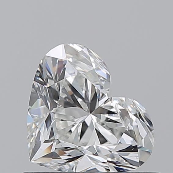 0.7ct Heart G VS2 Natural Diamond