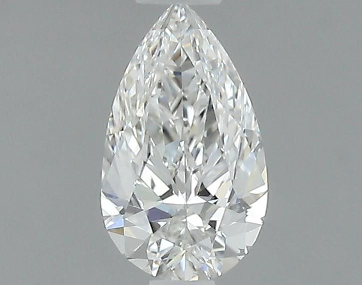 0.51ct Pear F VVS1 Natural Diamond