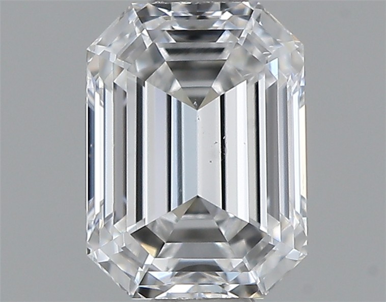 0.72ct Emerald D VS2 Natural Diamond