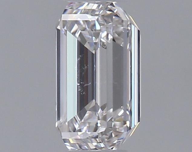 0.7ct Emerald E SI1 Natural Diamond
