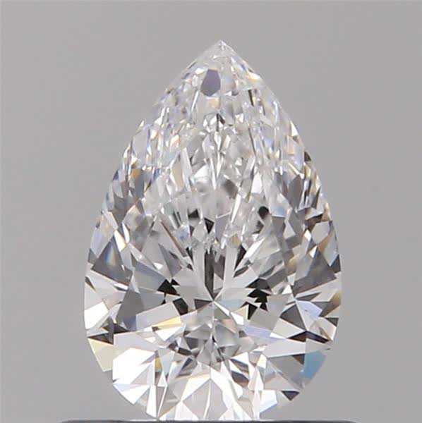 0.53ct Pear D VVS1 Natural Diamond