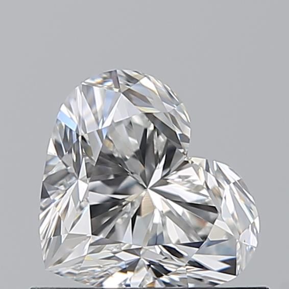 0.71ct Heart G VVS2 Natural Diamond