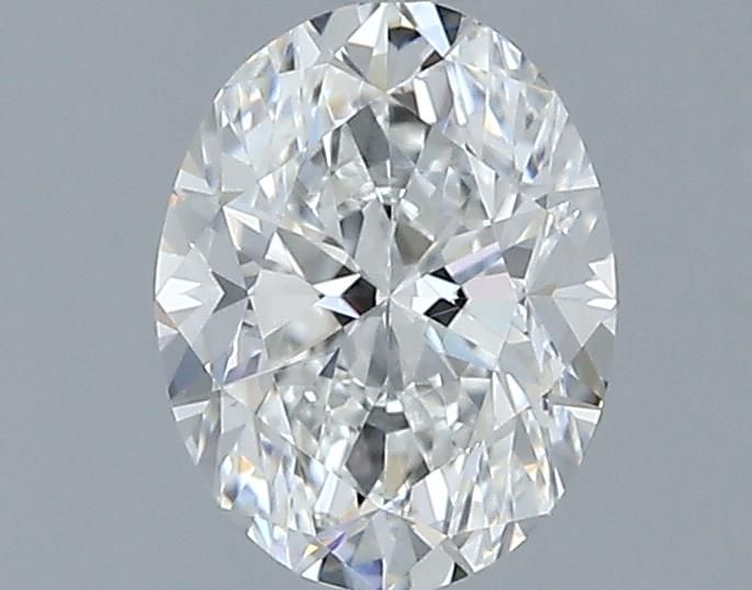 0.91ct Oval F VVS1 Natural Diamond