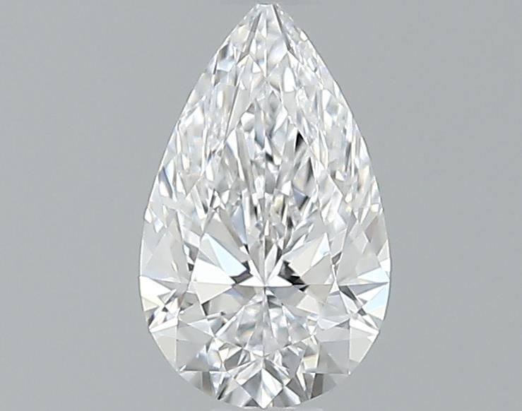 0.54ct Pear D VVS2 Natural Diamond