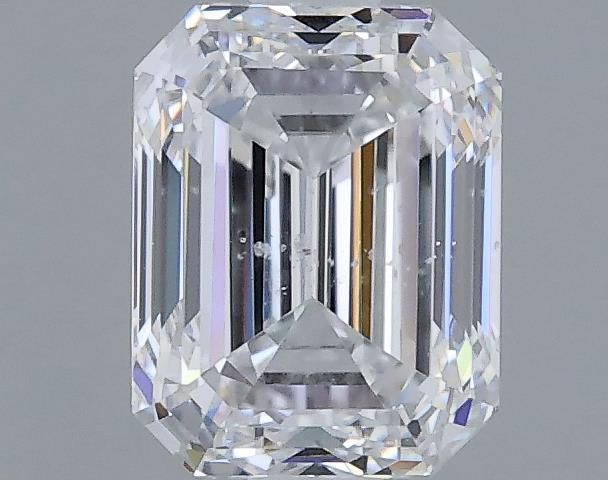 1.5ct Emerald D SI1 Natural Diamond