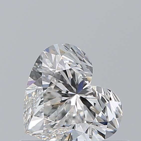 0.53ct Heart F VS1 Natural Diamond