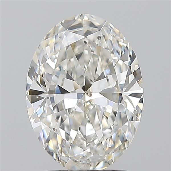 1.7ct Oval I SI2 Natural Diamond