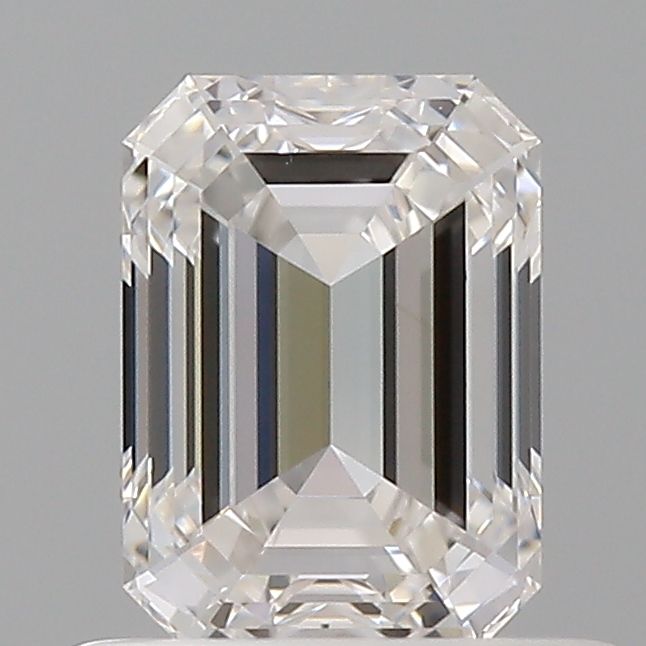 0.7ct Emerald E VS2 Natural Diamond