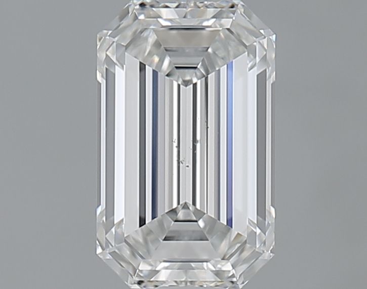 1.01ct Emerald F SI1 Natural Diamond