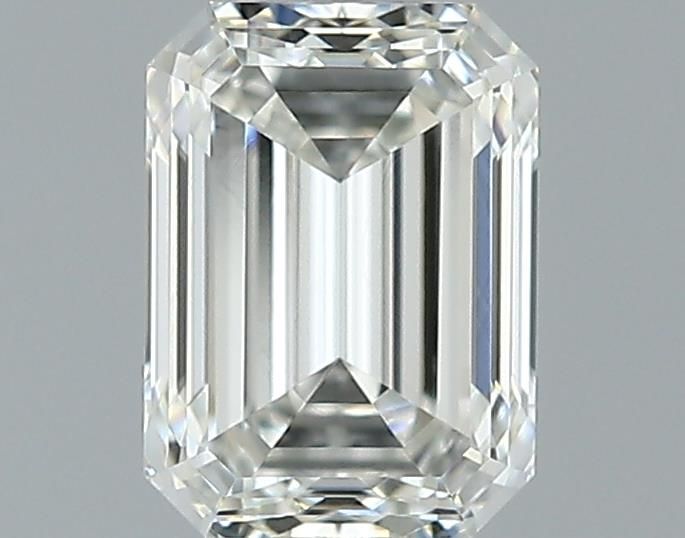 0.7ct Emerald I VVS1 Natural Diamond