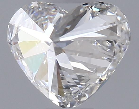 0.55ct Heart F VVS1 Natural Diamond