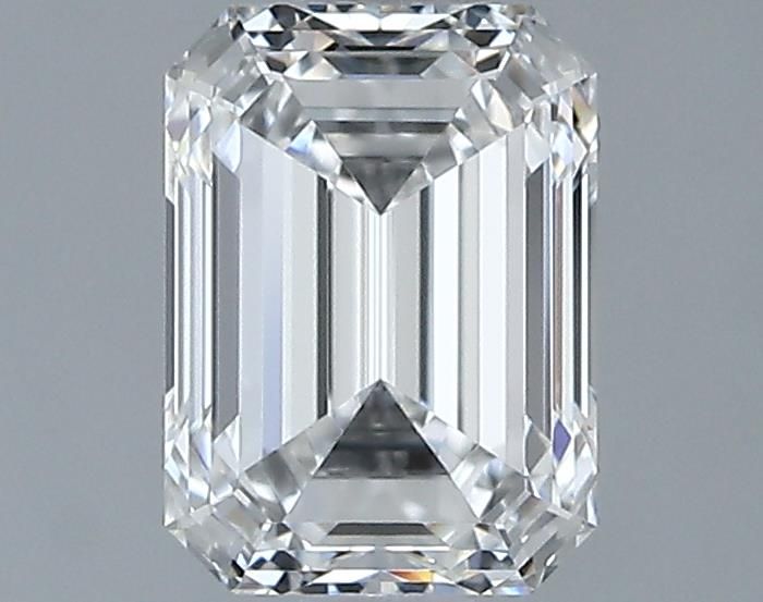 1.01ct Emerald F VVS1 Natural Diamond