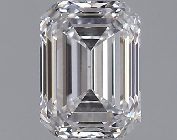0.73ct Emerald D VS2 Natural Diamond