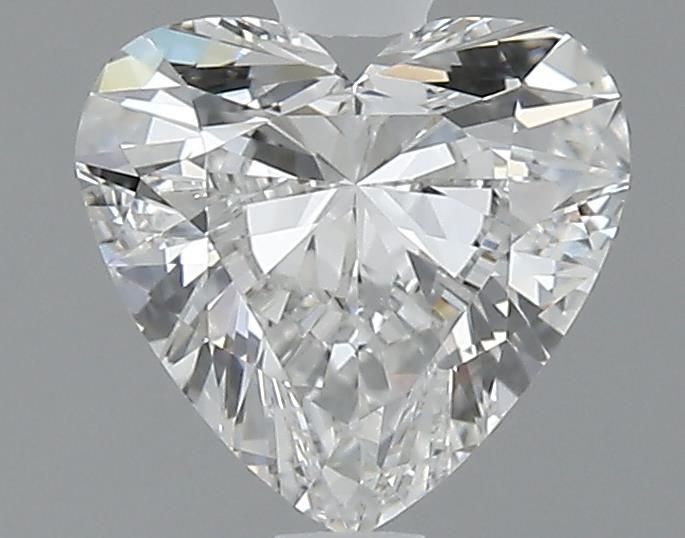 0.9ct Heart F VVS1 Natural Diamond