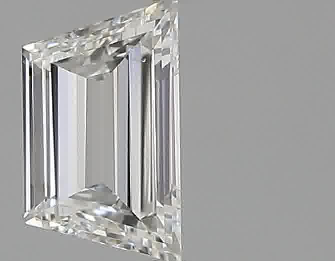 0.5ct Trapezoid E SI1 Natural Diamond