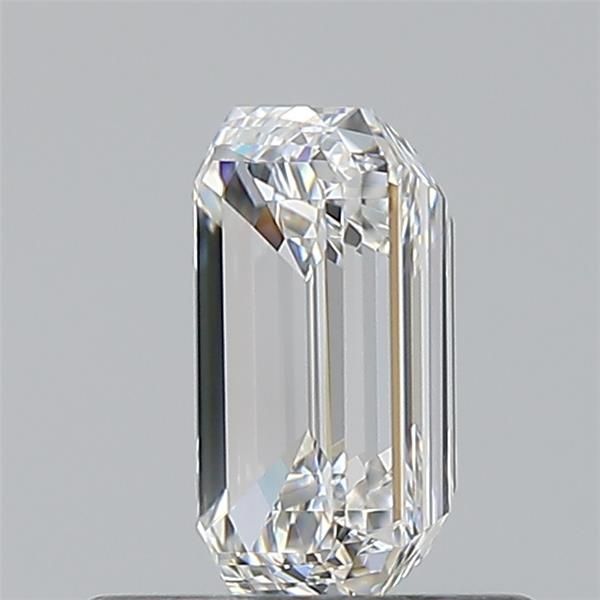 0.79ct Emerald F IF Natural Diamond