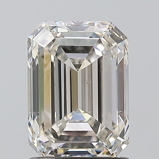 1.7ct Emerald K SI1 Natural Diamond